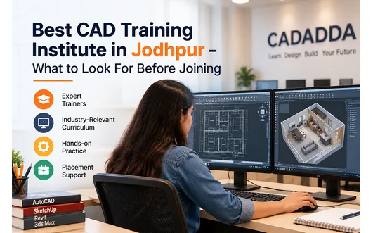 🖥️ Best CAD Training Institute in Jodhpur – What to Look For Before Joining