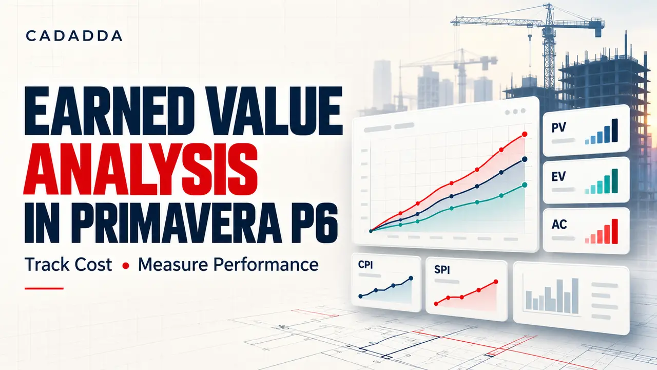 Earned Value Analysis in Primavera P6 | CADADDA